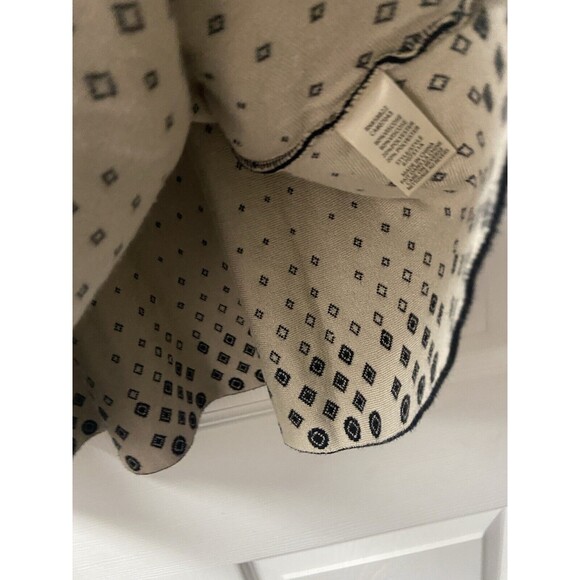 Max Studio Knit Skirt Womens Size Small/ Medium Fit & Flare Black White Stretchy - Picture 2 of 6